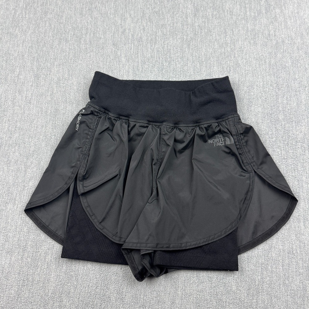 The North Face Shorts Womens XS Black Athletic Running Hiking Sunriser Workout